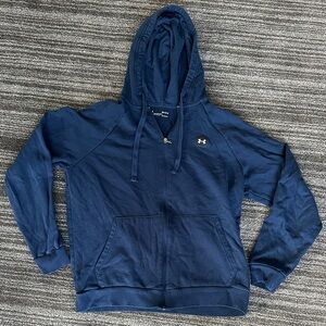 Under Armour Men's Navy Zip-Up Sweater